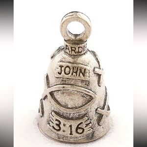 John 3:16 Motorcycle Guardian Angel Bell